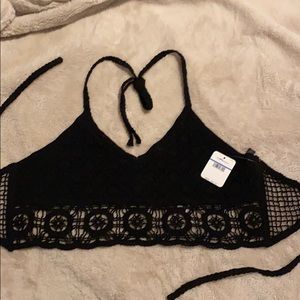 🆕Intimately Free People Crochet Halter Bralette
